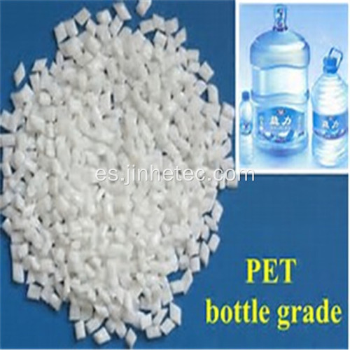 Grado de botella virgen de resina PET con certificación FDA